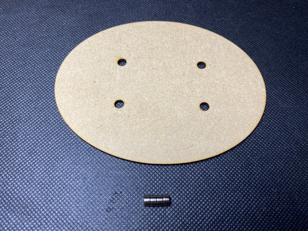 Oval MDF Magnetised Bases - 60x35mm to 170x105mm