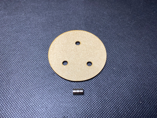 Round MDF Magnetised Bases - 25mm to 160mm