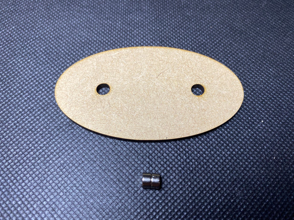 Oval MDF Magnetised Bases - 60x35mm to 170x105mm