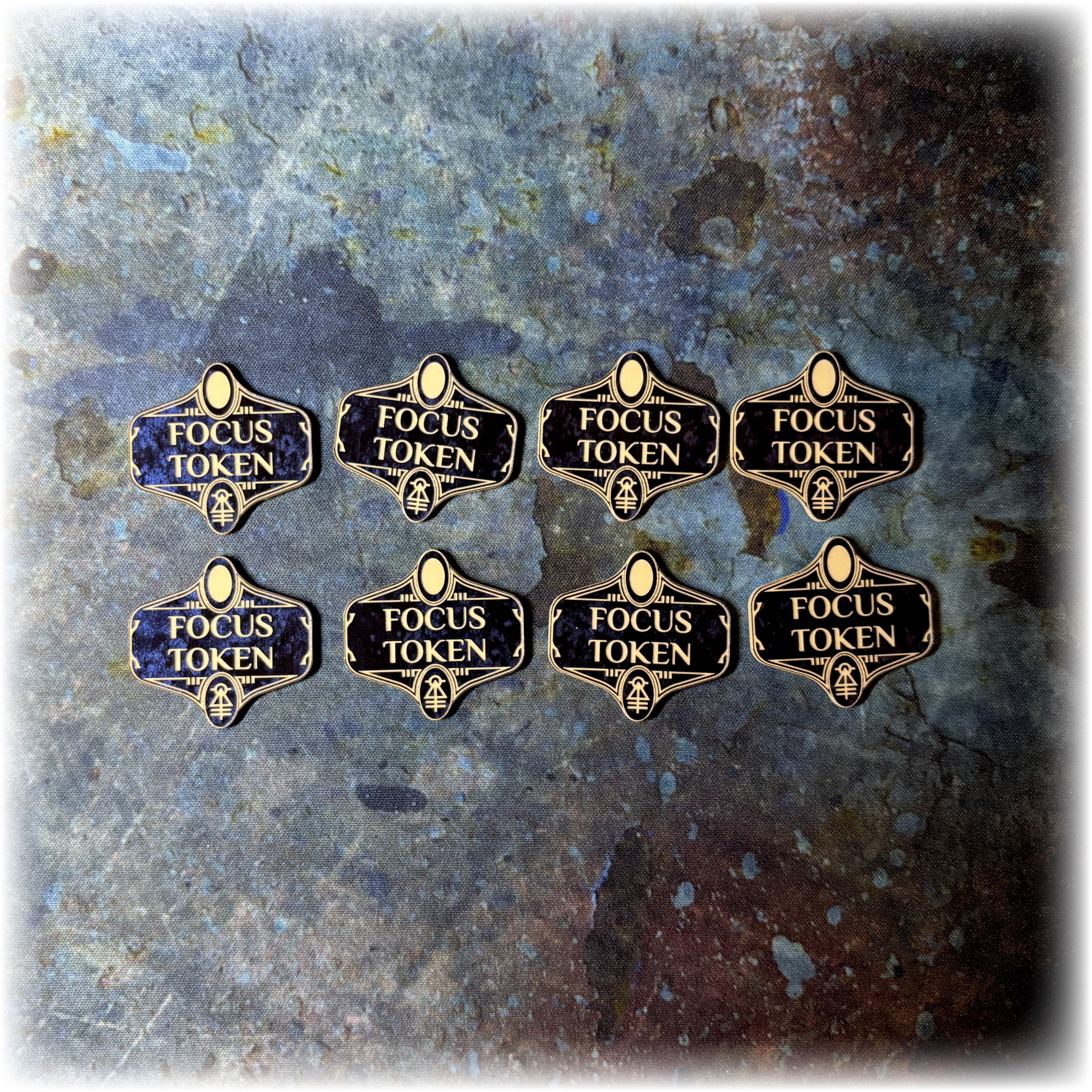 Space Elves - Battle Focus Acrylic Tokens 10th Edition 40k (Pack of 8)