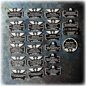 Battle Brothers - Xeno Hunters-  10th Edition 40k Token Set