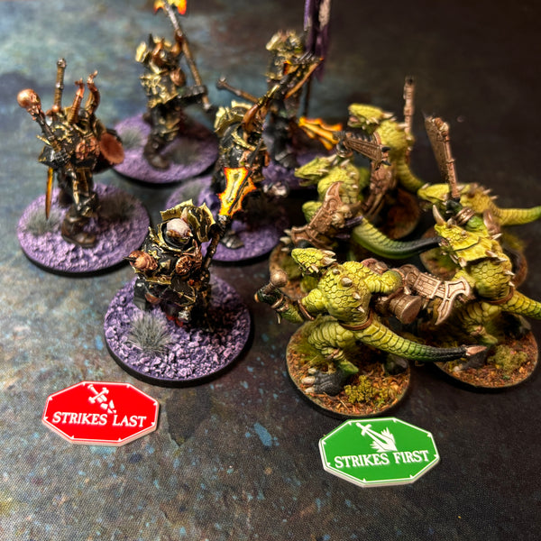 Strikes First & Strikes Last Reminder Tokens - AoS