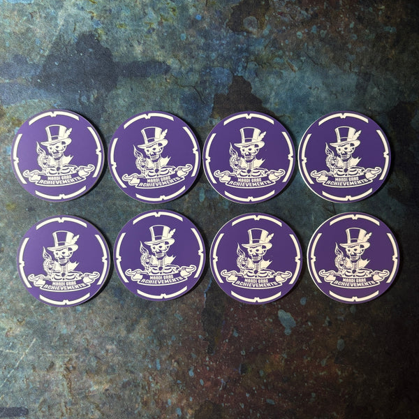 Mardi Gras 40mm Objective Tokens