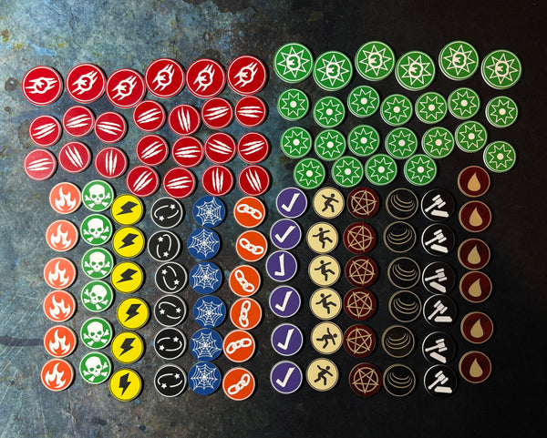 Superhero Crisis Token Set Bundle