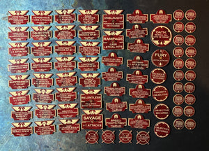 Bloody Angels Battle Brothers 10th Edition 40k Token Set