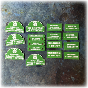 Steel Orcs AoS 4th Edition Upgrade Token Set